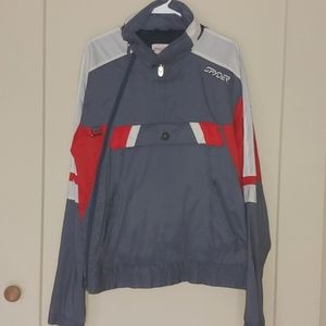 Spyder pullover ski jacket with hood. Men's large